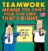 Teamwork Means You Cant Pick the Side Thats Right - Adams Scott