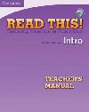 Read This! Intro Teachers Manual with Audio CD - Mackey Daphne