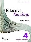 Effective Reading 4 - Upper Intermediate Student Book - French Amanda