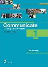 Communicate 1/B1 - Listening and Speaking Skills - Coursebook and DVD - Pickering Kate