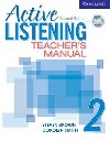 Active Listening 2 Teachers Manual with Audio CD - Brown Steven