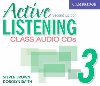 Active Listening 3 Class Audio CDs - Brown Steven