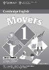 Cambridge Young Learners English Tests Movers 1 Answer Booklet - kolektiv autorů