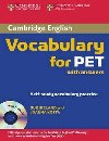 Cambridge Vocabulary for PET Student Book with Answers and Audio CD - Ireland Sue