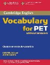 Cambridge Vocabulary for PET Edition without answers - Ireland Sue