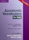 Academic Vocabulary in Use Edition with Answers - Michael McCarthy