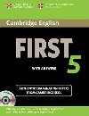 Cambridge English First 5 Self-study Pack (student´s Book with Answers and Audio CDs (2)) - kolektiv autorů