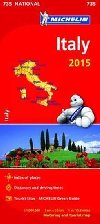 Italy Map 2015 - 1:1 000 000 (735 Michelin) - neuveden