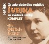 Osudy dobrého vojáka Švejka komplet - Čte Oldřich Kaiser, 4 CD - Jaroslav Hašek; Oldřich Kaiser