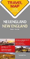 New England  1:800T  TravelMap KUNTH - neuveden