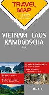 Vietnam / Laos / Kamboda  1:1,4M  TravelMap KUNTH - neuveden