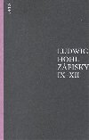 Zpisky IX-XII - Ludwig Hohl
