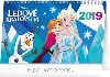 Kalend stoln 2019  - Frozen - Ledov krlovstv, 23,1 x 14,5 cm - Presco