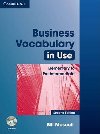 Business Vocabulary in Use: Elementary to Pre-intermediate with Answers and CD-ROM - Mascull Bill