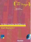 Fit frs Goethe-Zertifikat: A2 Lehrbuch mit integrierter Audio-CD - Murail Marie-Aude