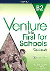 Venture into First for Schools: Workbook Without Key Pack - Duckworth Michael