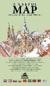 A USEFUL MAP - Praktick mapa centra Prahy s 69 ilustracemi historickch pamtek (zelen) - Daniel Pinta; Alois Kesla