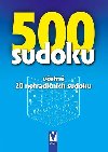 500 sudoku - 6 stupňů obtížností včetně 20 netradičních sudoku (modrá) - Vašut