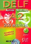Delf Junior Scomaire A2 livre + corriges + CD - Jouhanne Cecile