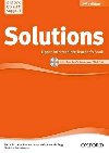Solutions 2nd edition Upper-Intermediate Teachers book (without CD-ROM) - McGuinnes Rnn