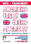 Anglicko-český a česko-anglický slovník - Fragment