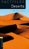 Oxford Bookworms Factfiles New Edition 1 Deserts with Audio Mp3 Pack - kolektiv autorů