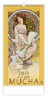 Kalend 2021 nstnn Exclusive: Alfons Mucha 315x630 mm - Helma