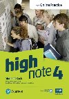 High Note 4 Students Book with Pearson Practice English App - Roberts Rachael