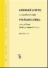 Latinská syntax pro posluchače teologie - Šimandl Josef