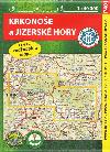Krkonoše a Jizerské hory mapa 1:40 000 číslo P401 voděodolná - Klub Českých Turistů
