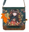 Santoro London Crossbody kabelka pes rameno -Autumn Leaves - neuveden