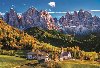 Puzzle: dol Val di Funes, Dolomity 1500 dlk - neuveden