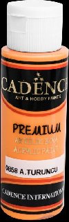 Cadence Premium akrylov barva / svtle oranov 70 ml - neuveden