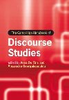 The Cambridge Handbook of Discourse Studies - De Fina Anna