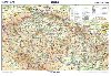 Česko - vlastivědná mapa, 1 : 1 100 000 / obrysová mapa / 46 x 32 cm - Kartografie