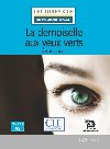 La demoiselle aux yeux verts - Niveau 2/A2 - Lecture CLE en franais facile - Livre + Audio tlchargeable - Leblanc Maurice