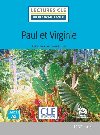 Paul et Virginie - Niveau 2/A2 - Lecture CLE en franais facile - Livre + Audio tlchargeable - de Saint-Pierre Jacques-Henri Bernardin