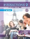 Interactions 2 - Niveau A1.2 - Livre de lleve + Audio tlchargeable en ligne - 2eme dition - Crpieux Gal