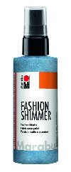 Marabu Fashion Shimmer na tmav textil tpytiv - nebesky modr 100 ml - neuveden
