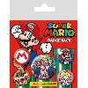 Set odznak - Super Mario - neuveden