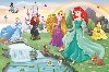 Puzzle: Disney Princess - Seznamte se s princeznami / 60 dlk - neuveden