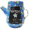 aj TARLTON Tea Pot  Jasmine Teardrops - sypan zelen aj s kousky ovoce v plechov konvice 100g - neuveden