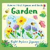 Usborne First Jigsaws And Book: Garden - Oldham Matthew