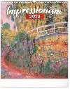 Kalendář 2023 nástěnný: Impresionismus, 48 × 56 cm - Presco Group