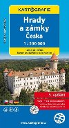 Hrady a zámky Česka 1 : 500 000 - Kartografie