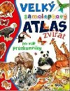 Velký samolepkový atlas zvířat pro malé průzkumníky - Nakladatelství Sun