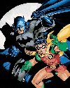 Malovn podle sel 40 x 50 cm Batman a Robin - neuveden