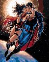 Malovn podle sel 40 x 50 cm Wonder Woman - WONDER WOMAN A SUPERMAN LET - neuveden