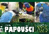 Kalendář 2023 Papoušci - týdenní, stolní - Alena Winnerová