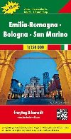 Emilia Romanga,Bologna,San Marino 1:150T/automapa - neuveden